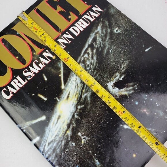 Comet First Edition Book by Carl Sagan, Ann Druyan VTG 1985 Hardcover HCDJ - Picture 11 of 11